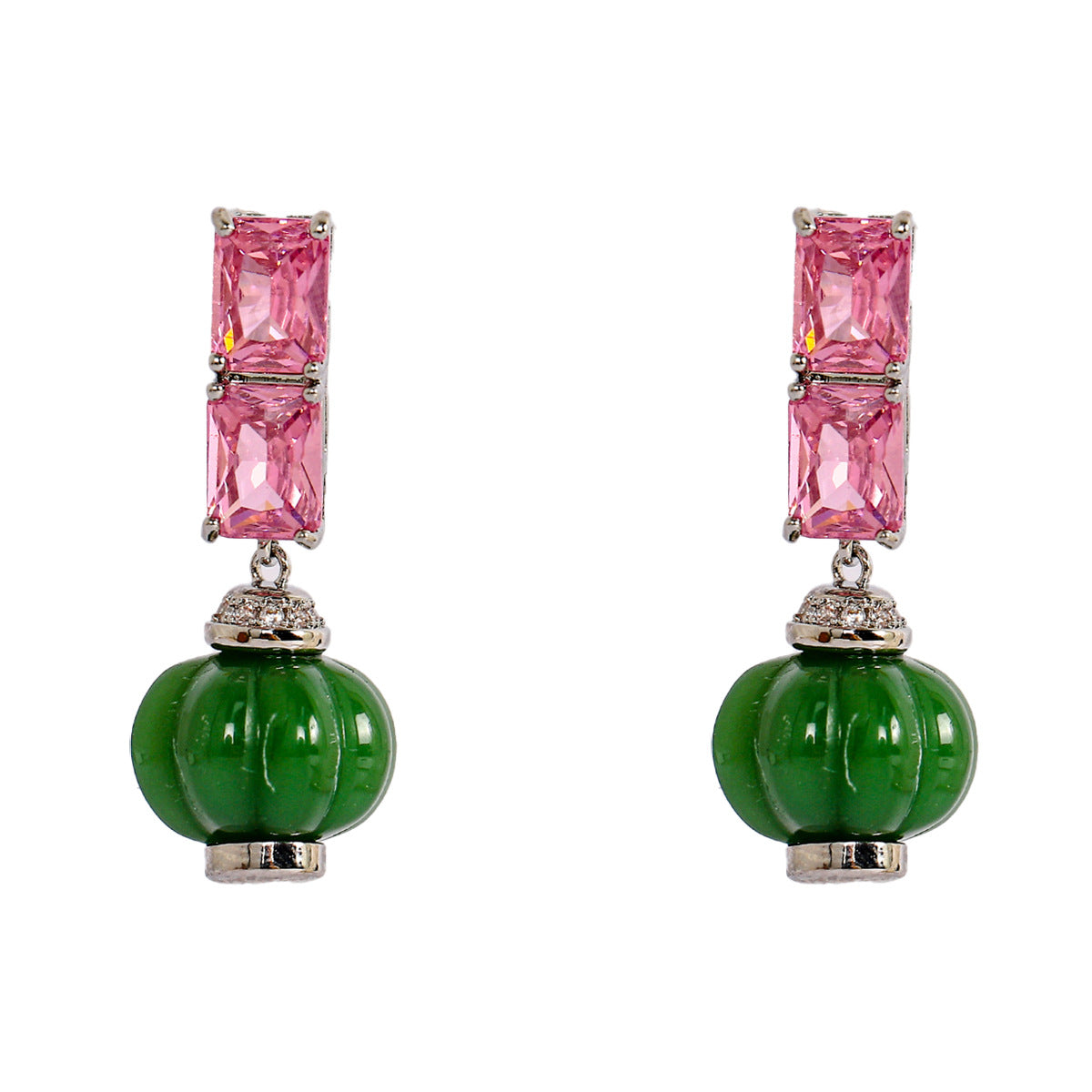 Lantern Whispers – Ethnic-Inspired Earrings in Luxe Silver Tones