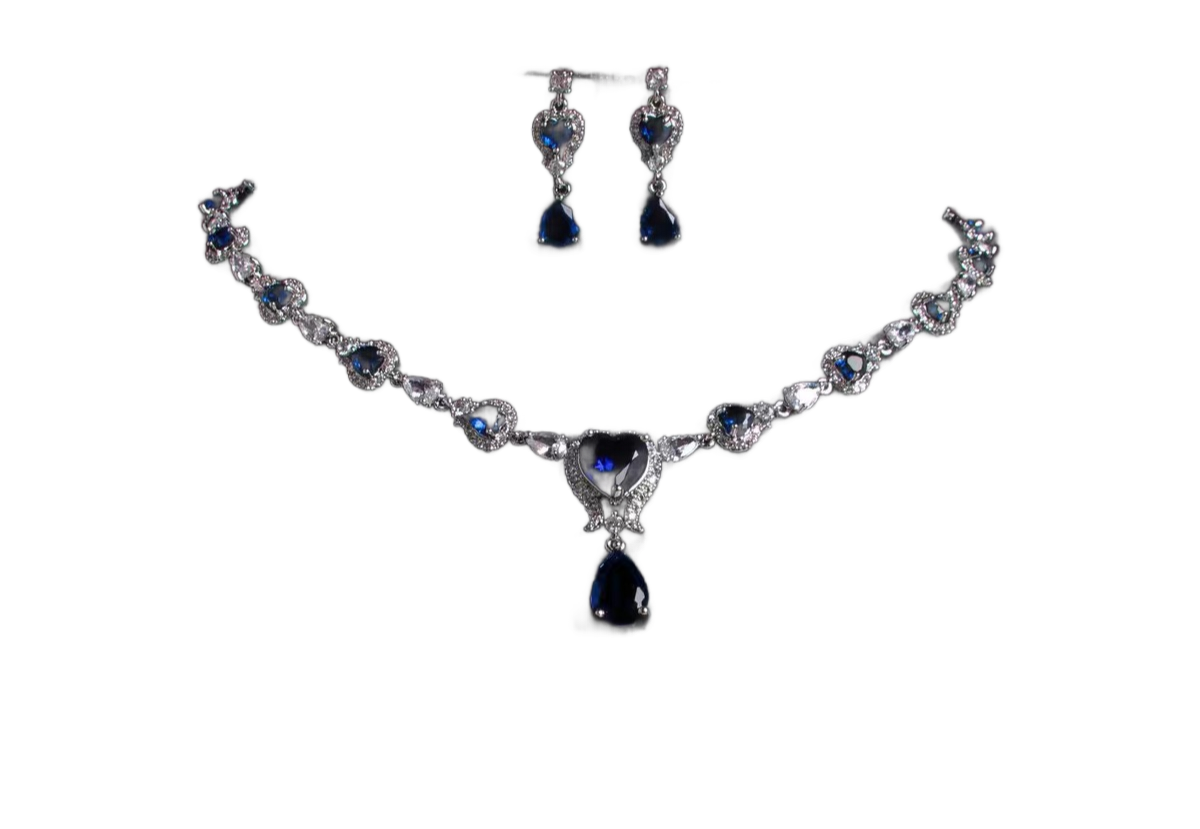 Sparkling Love Necklace for Prom and Events