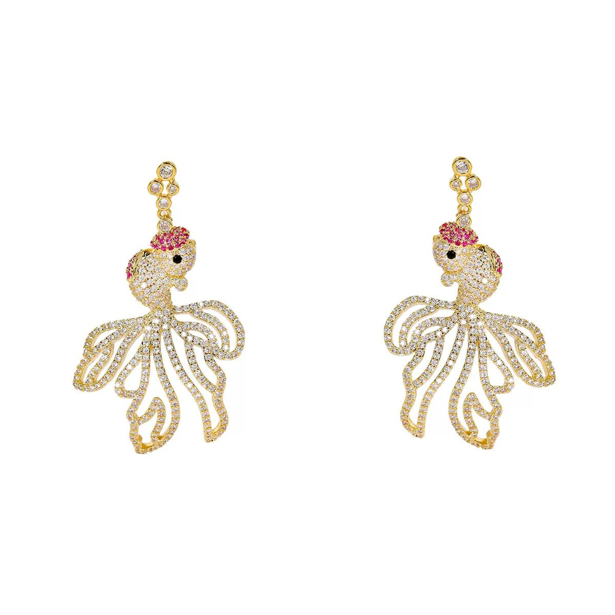 Golden Grace – Minimalist Gold-Plated Stud Earrings