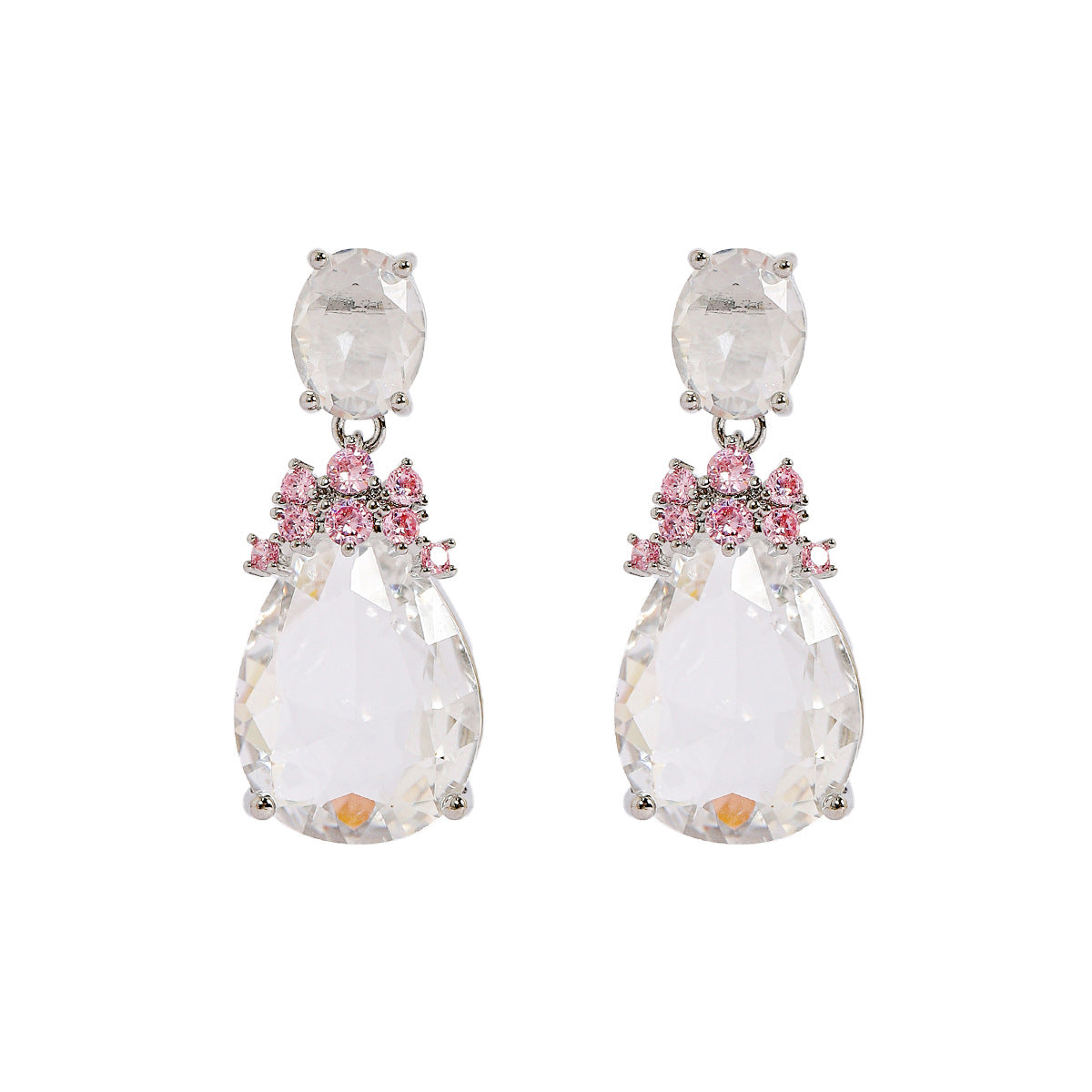 Super Shiny Earrings Forest Style Fairy Light Luxury Retro High-Quality Texture Earrings